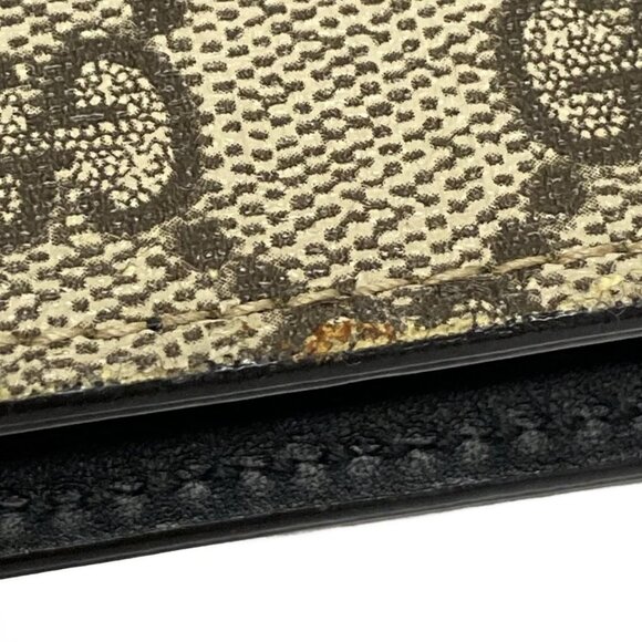 Auth GUCCI GG Plus / GG Supreme / Shelly 433665 Beige Dark Brown Multi PVC - Picture 11 of 16